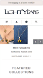 Mobile Screenshot of lightyearsjewelry.com